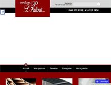 Tablet Screenshot of lpaubut.com